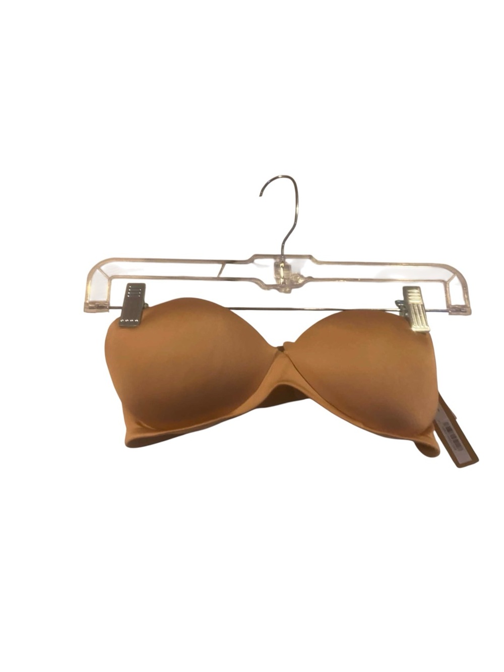 NWT Skims Ultimate Push Up Strapless Bra CLAY Size 34B (FLAW - NO STRAPS)